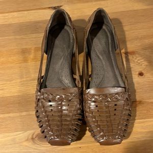 Natural Soul Naturalizer Brown Huarache Sandals US 7M